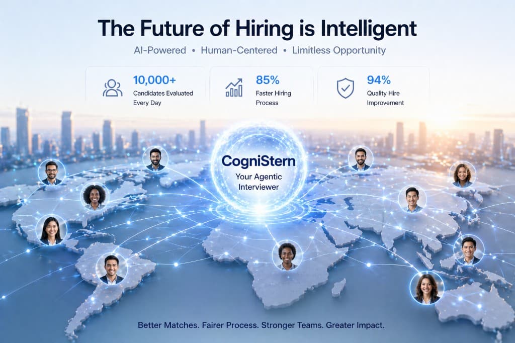 The future of hiring: global network connecting CogniStern AI to candidates worldwide